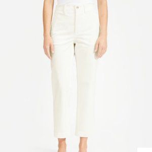 Everlane Lightweight Relaxed Chino Bone Size 12